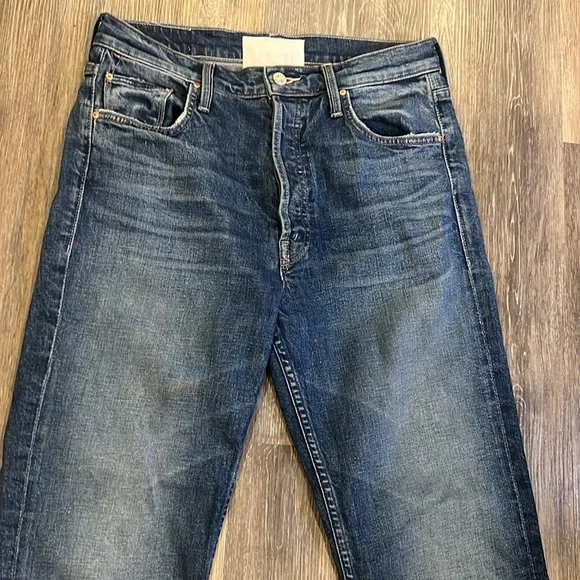 MOTHER Blue Ankle & Cropped Jeans - Picture 3 of 11